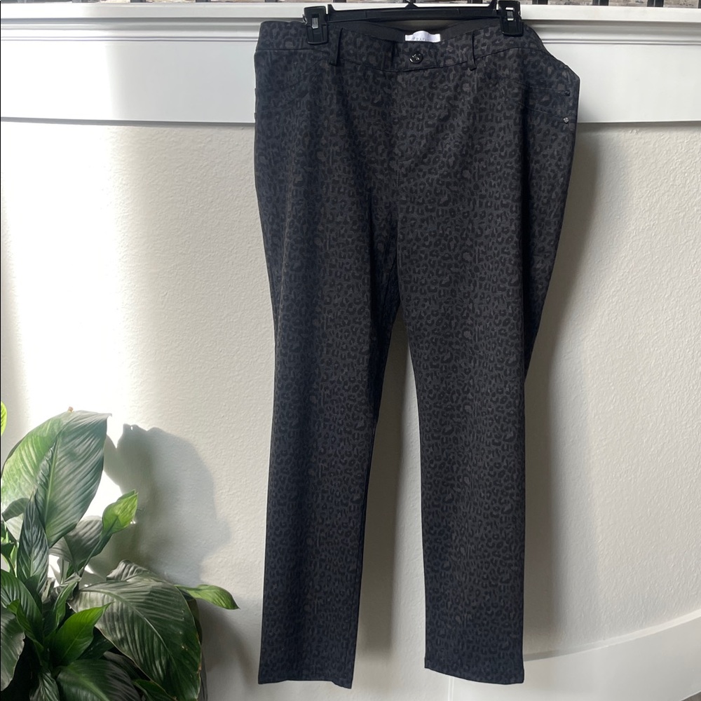 Rafaella Black Patterned women’s  Dress Pants